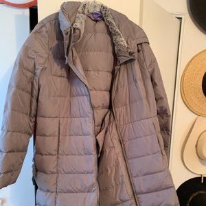 Seraphine Taupe 3 IN 1 Down Maternity Coat